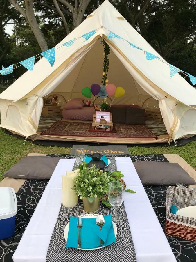 Glamping Kaki - Medium Bell Tent Singapore Bagian luar foto