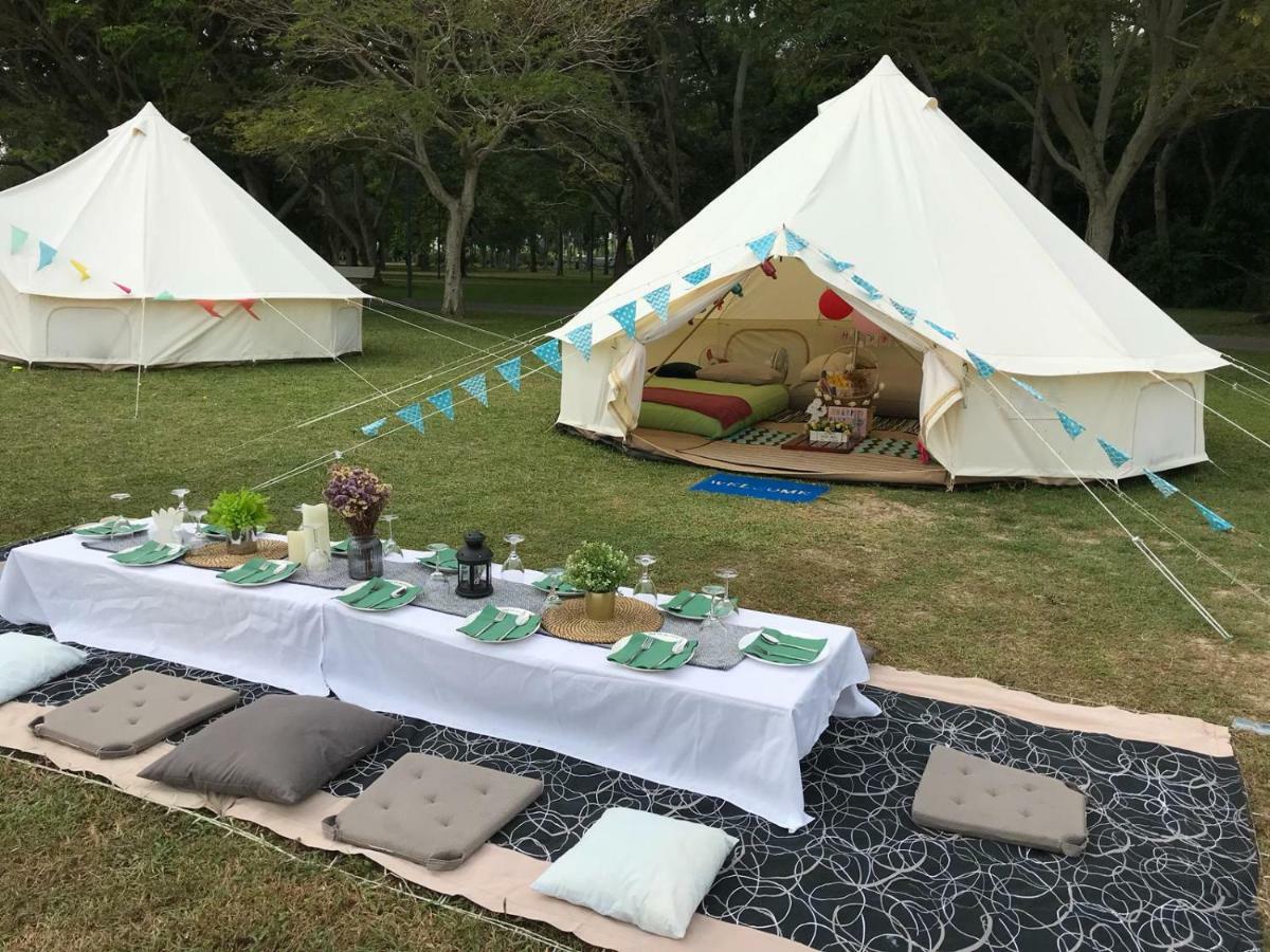 Glamping Kaki - Medium Bell Tent Singapore Bagian luar foto